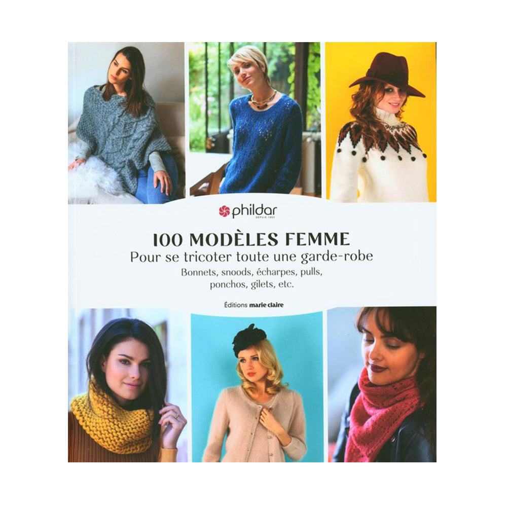 100 modèles femme pour se tricoter toute une garde-robe