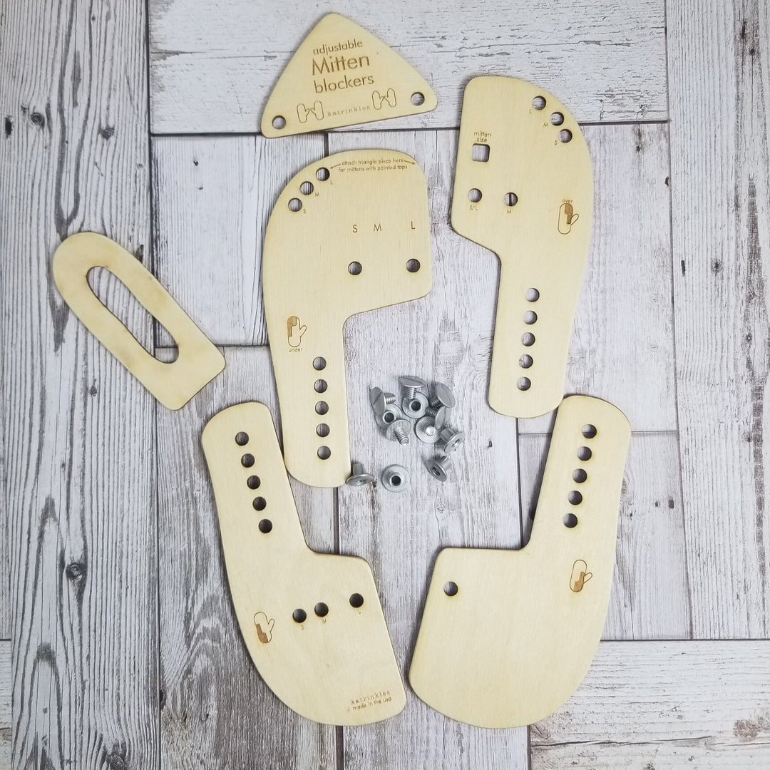 Bloqueur de mitaine ajustable - Bois