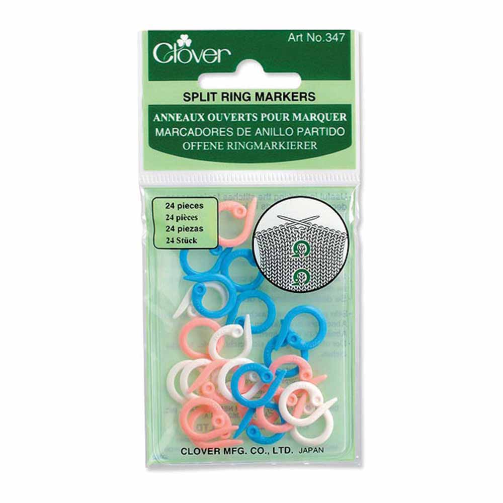 Open marker rings 24pcs