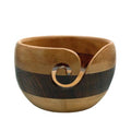 Acacia and Beech wool bowl - EST1075