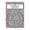 ChiaoGoo - Câbles pour aiguilles interchangeables TWIST RED LACE