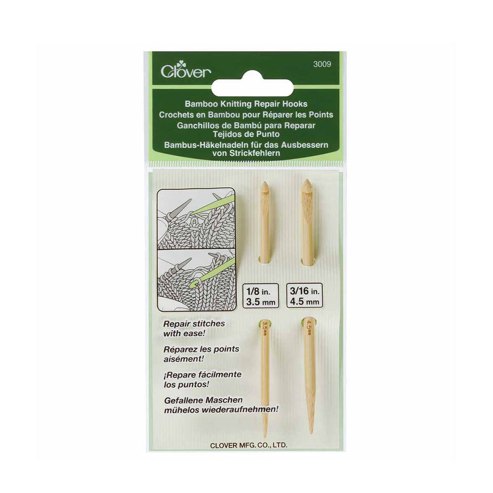 Bamboo hooks for repairing stitches - 3009