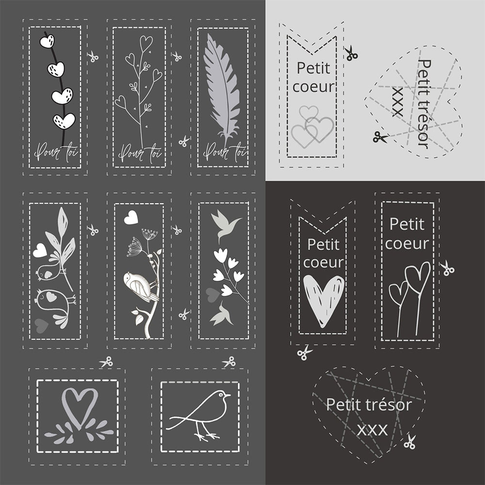Nancy C Collection label. 