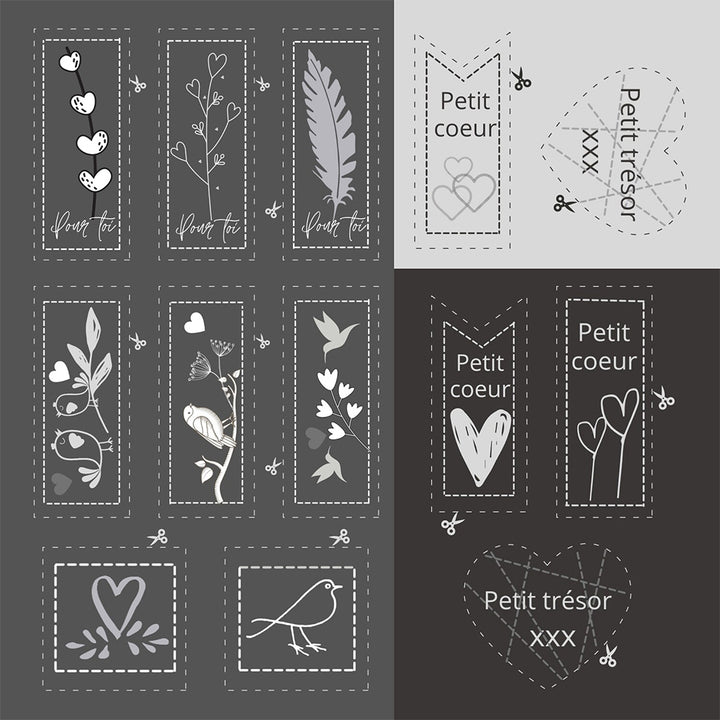 Nancy C Collection label. 