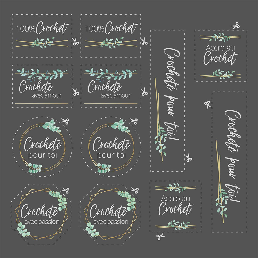 Nancy C Collection label. 