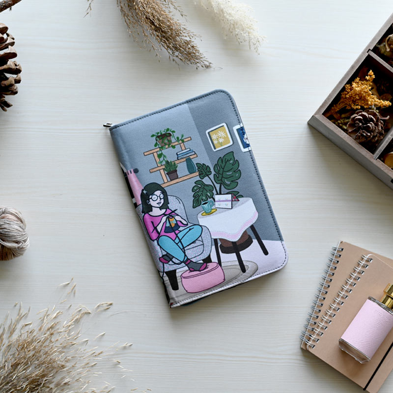 Case for fixed circular needles - Passion collection - 810242