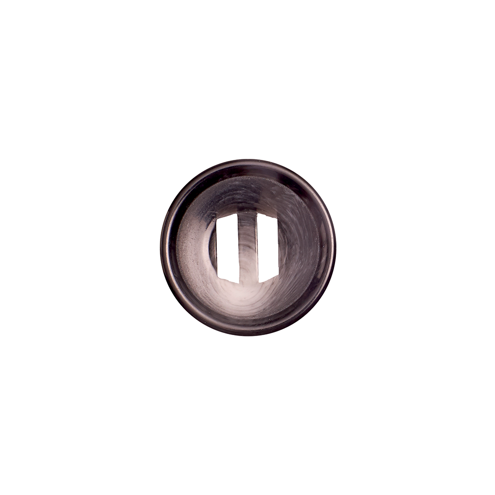 Lot de 6 boutons marbrés gris à large trous