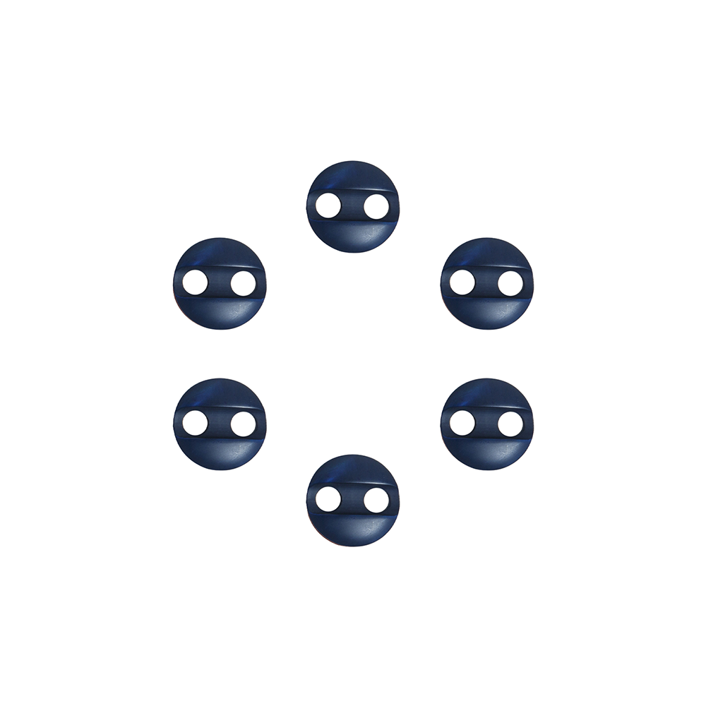 Set of 6 large hole buttons - 27 mm