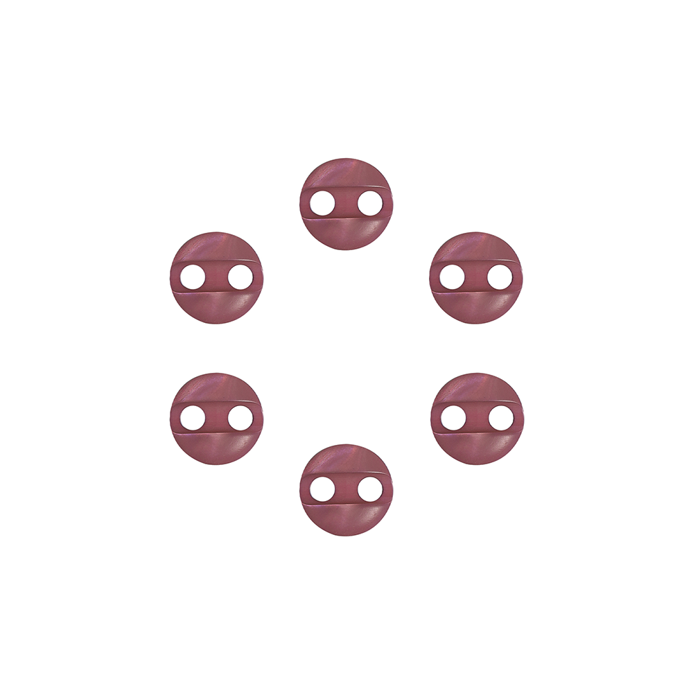 Set of 6 large hole buttons - 27 mm