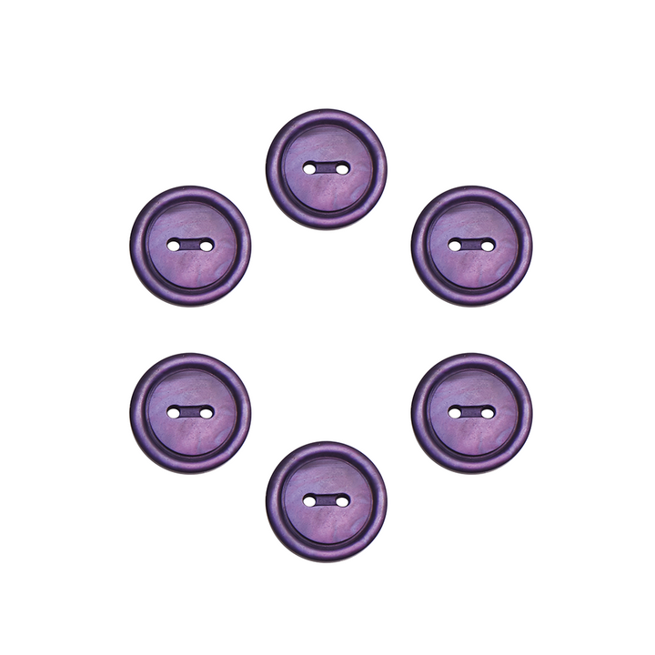 Lot de 6 boutons 20 mm