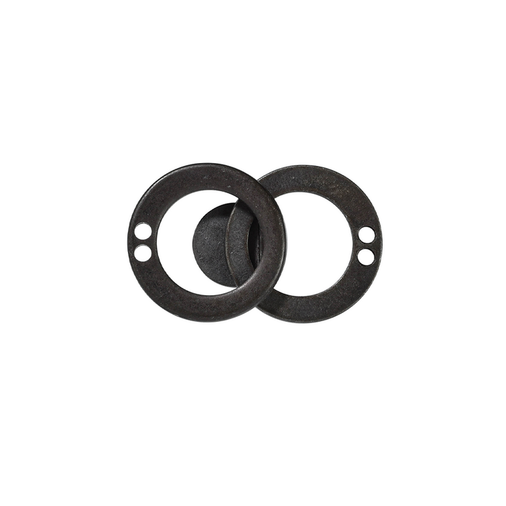 Set of 2 metal clips