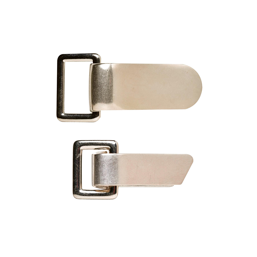 Set of 2 metal clips