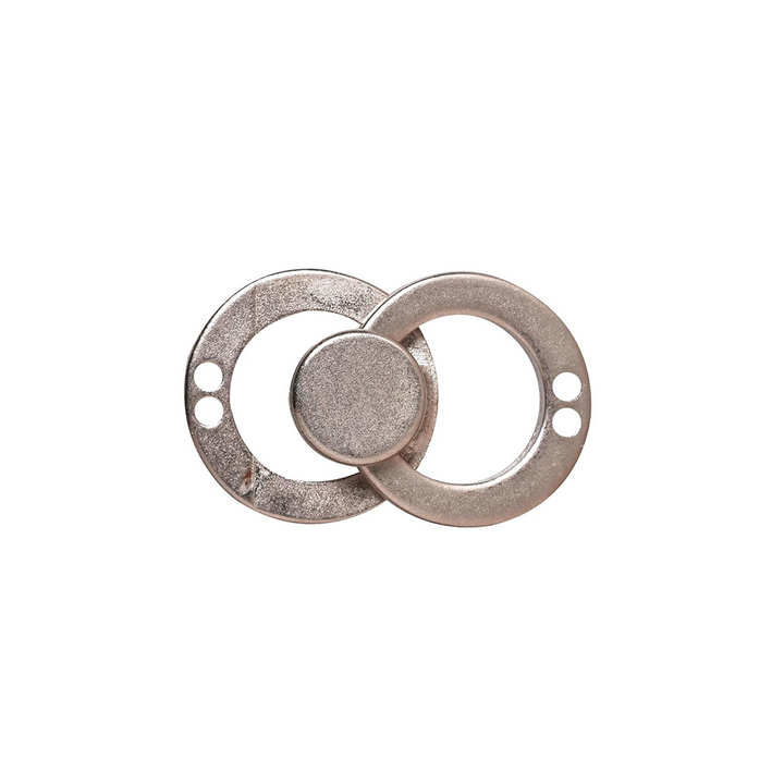 Set of 2 metal clips