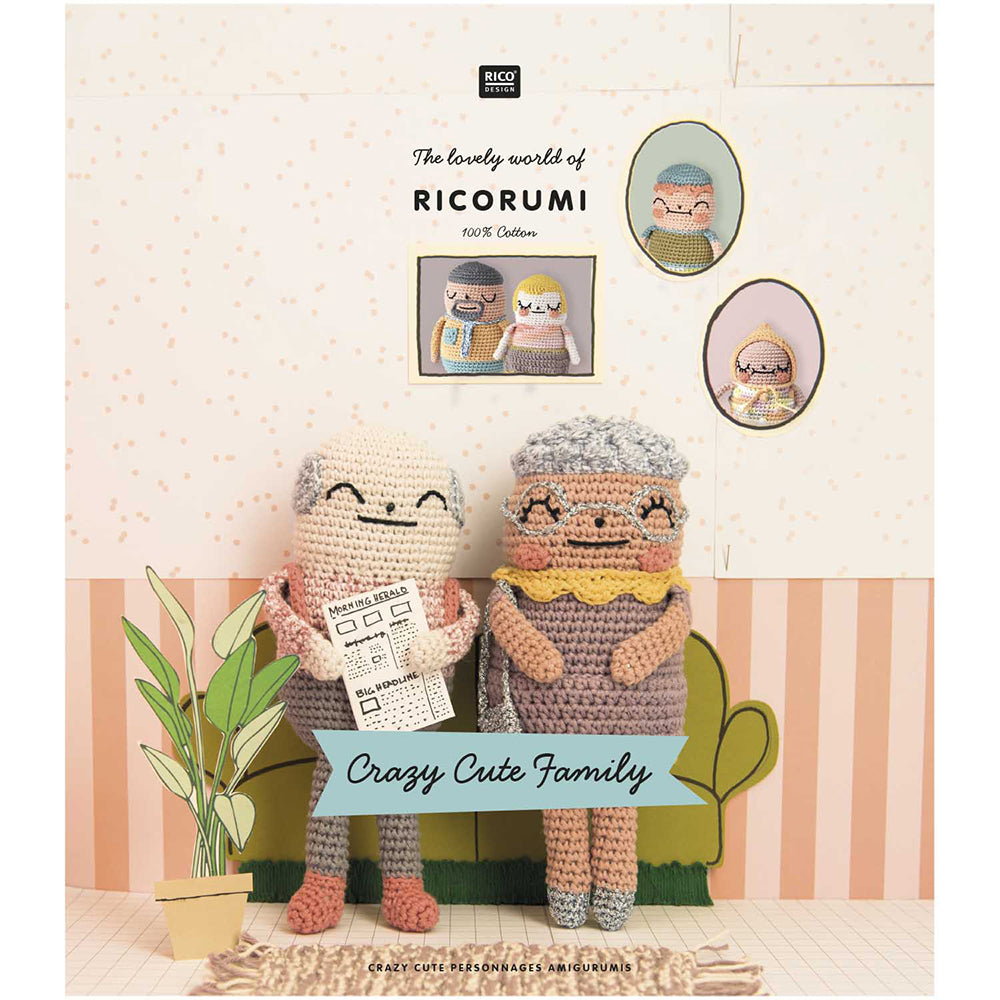 Ricorumi DK Crazy Cute Family Book - French