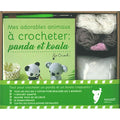 My adorable animals to crochet panda and koala