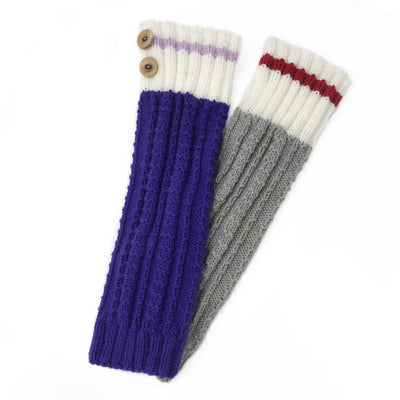 Knitting pattern M - Comfort leg warmers