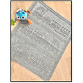 Patron Couverture pour bébé - Petit Cheminot