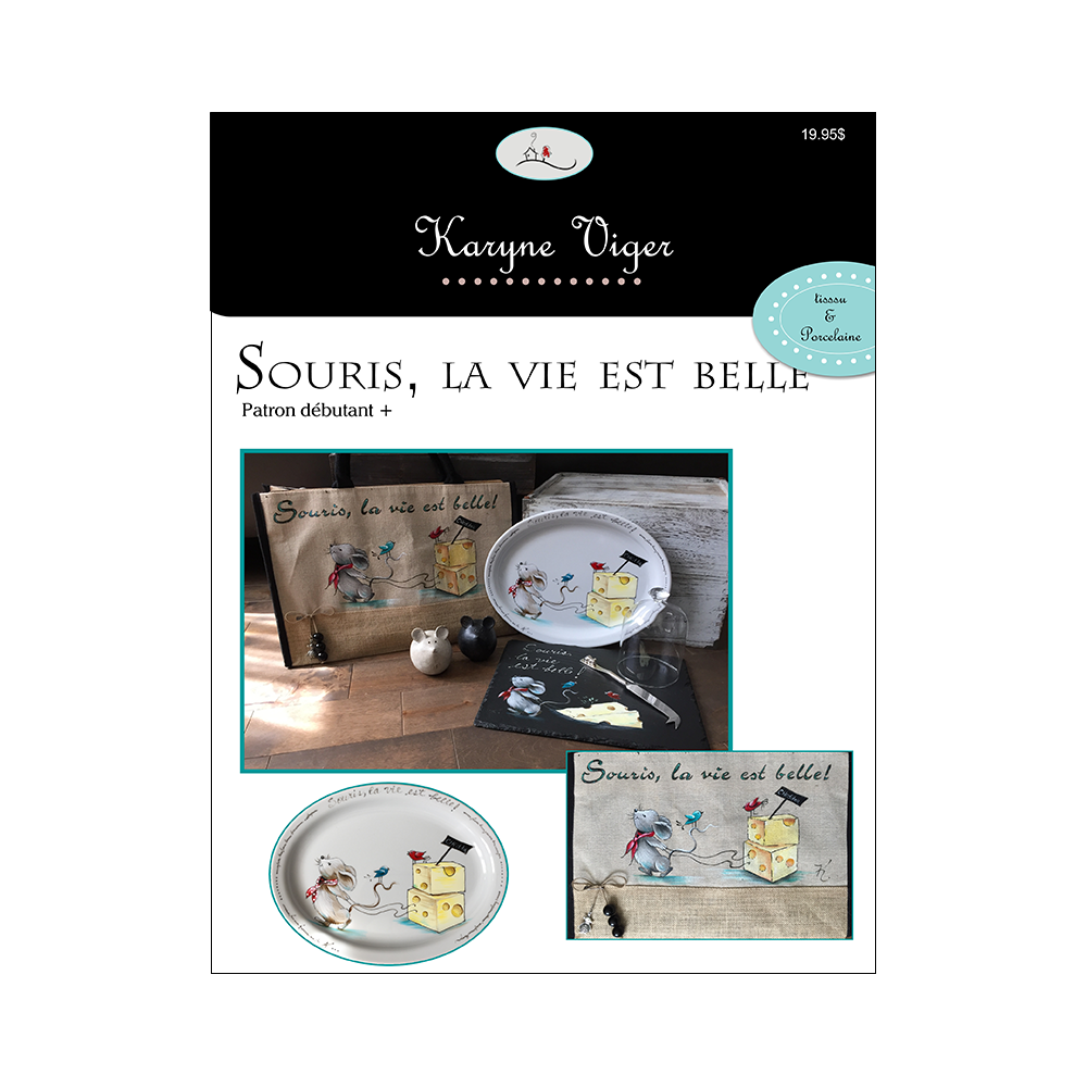 Souris, la vie est belle (Version imprimé) Boutique Madolaine