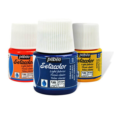 Pébéo - Peinture à tissu Setacolor (Tissus clairs) - 45 ml