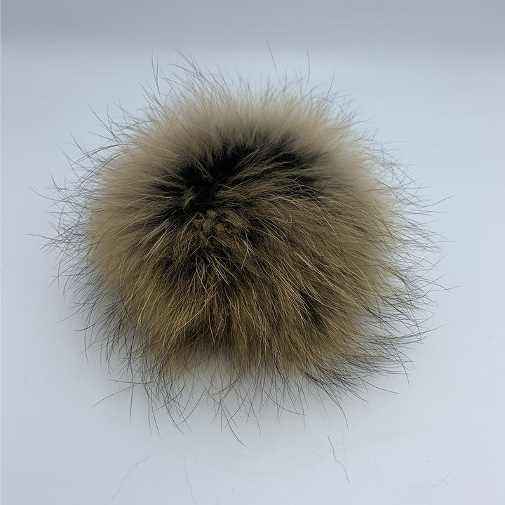 Pompom M in real fur