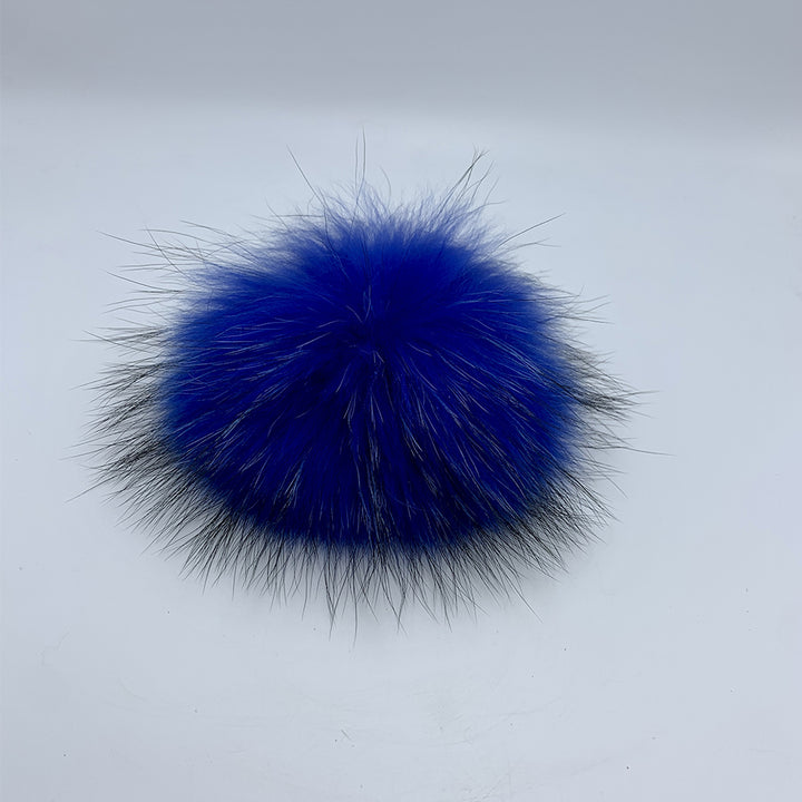 Pompon M en fourrure véritable