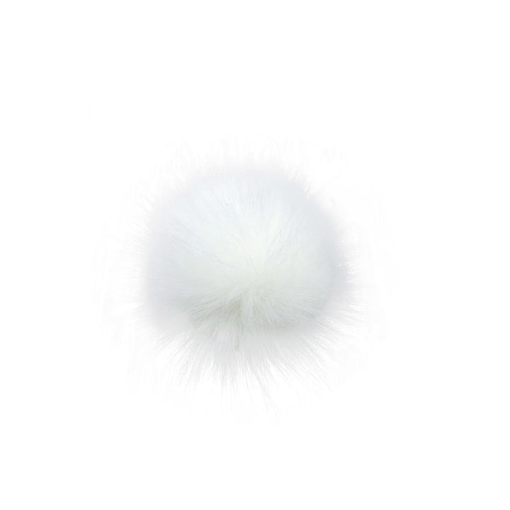 Pompon M en fourrure véritable