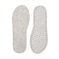 Beige felt soles