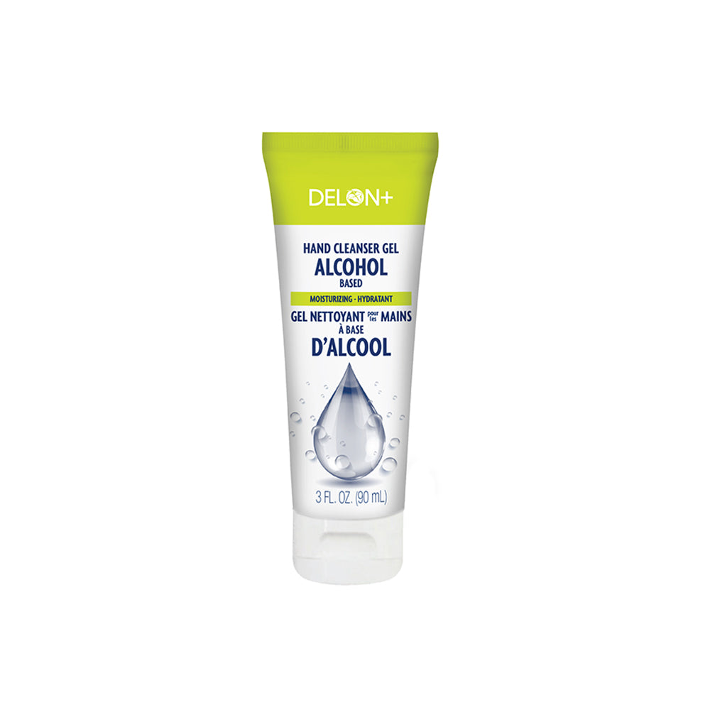 Gel désinfectant pour les mains DELON+