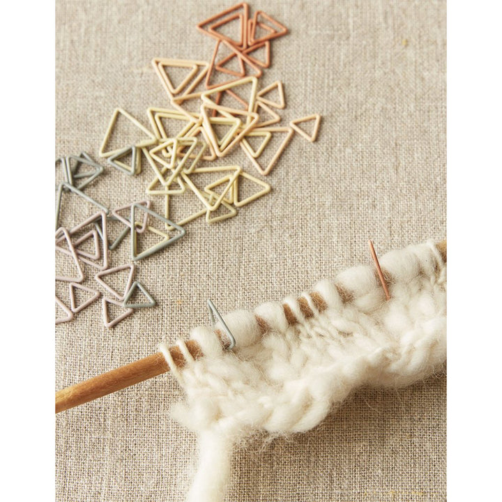 Marqueurs triangles - Colorful Triangle Stitch Markers