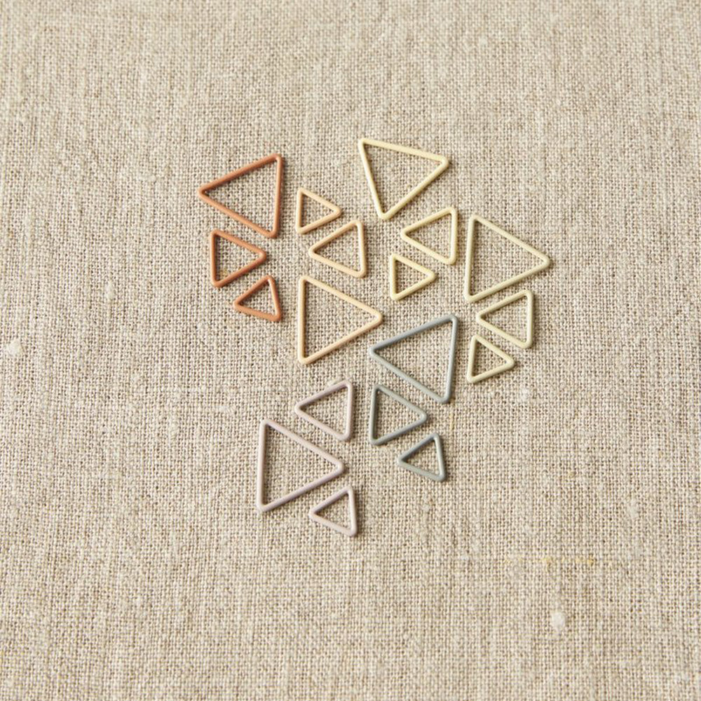 Marqueurs triangles - Colorful Triangle Stitch Markers