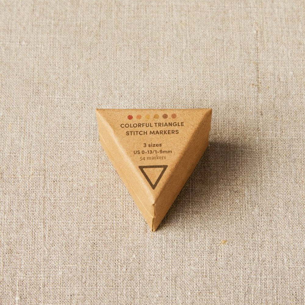 Marqueurs triangles - Colorful Triangle Stitch Markers