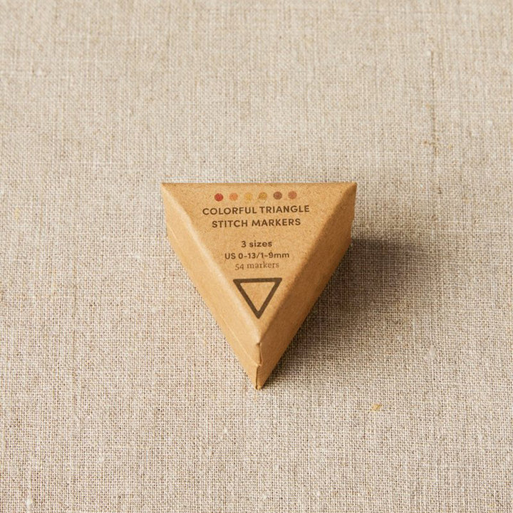 Marqueurs triangles - Colorful Triangle Stitch Markers