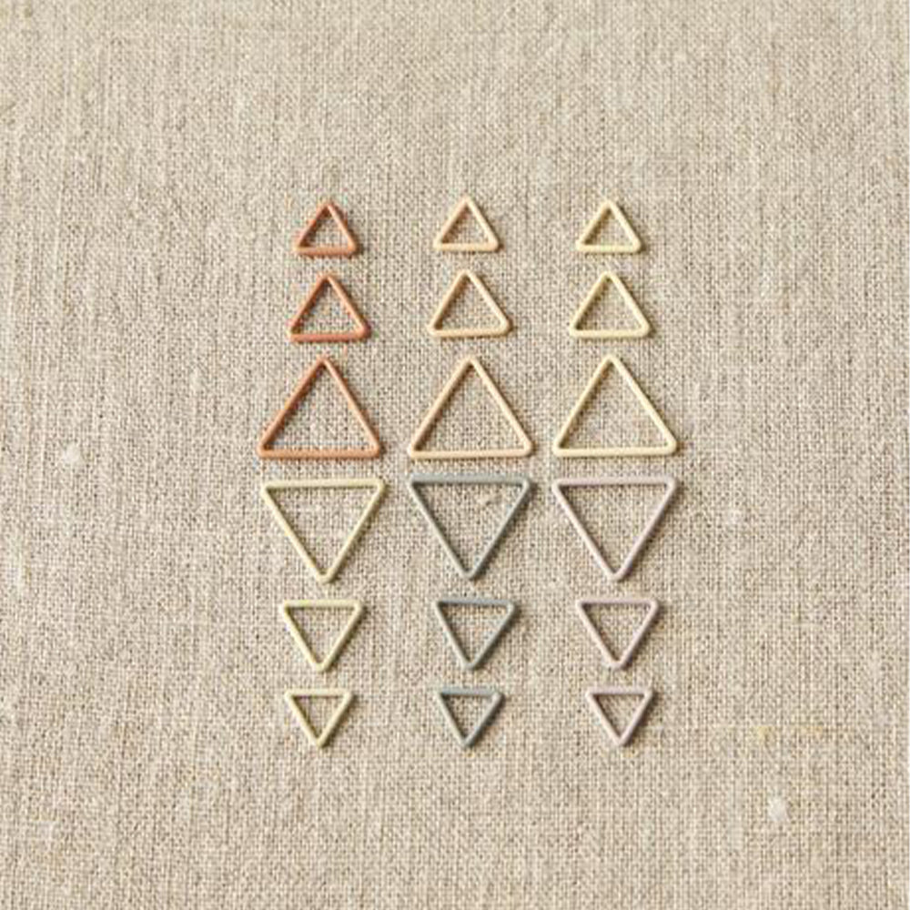 Marqueurs triangles - Colorful Triangle Stitch Markers
