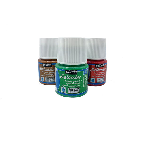 Pébéo - Setacolor fabric paint (Moiré and Pearlescent)