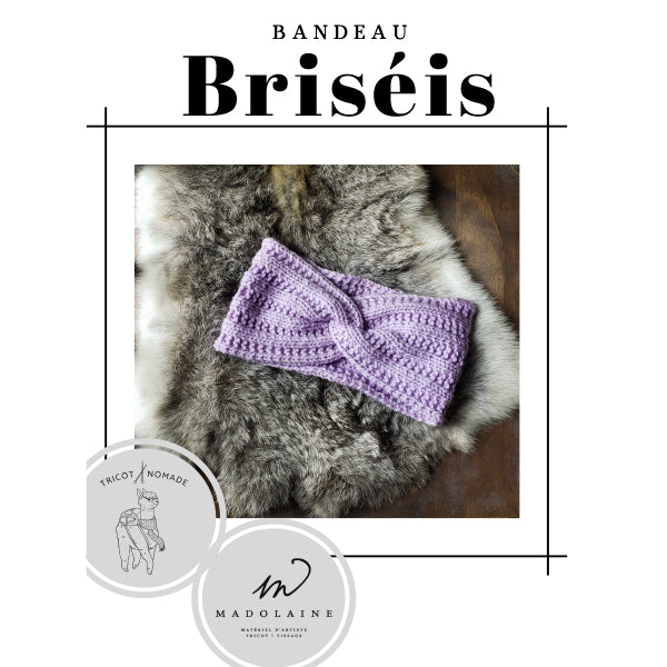 Nomade Knitting - Briseis Headband Pattern (Web Version)