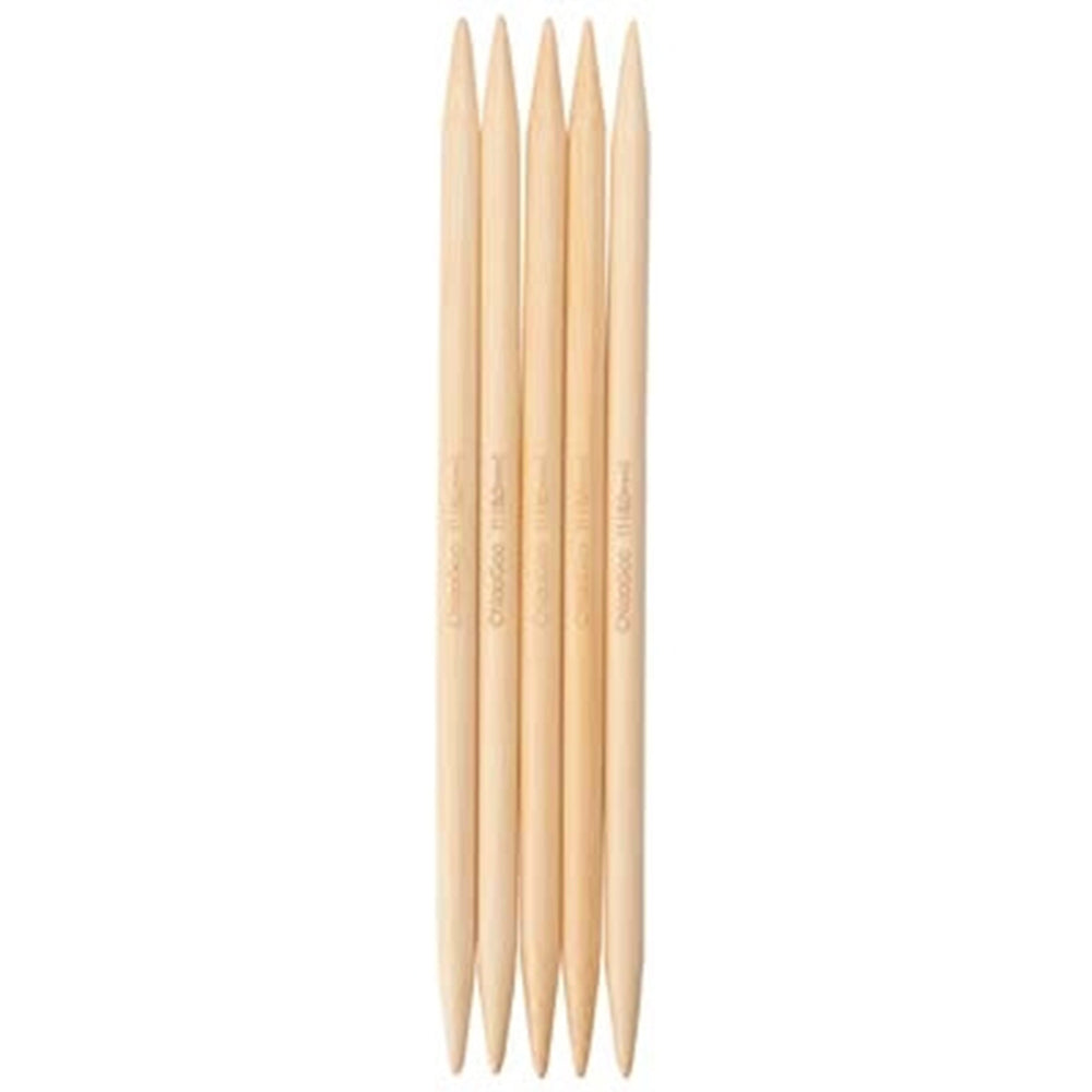 Natural Bamboo Double Pointed Needles (20 cm) 