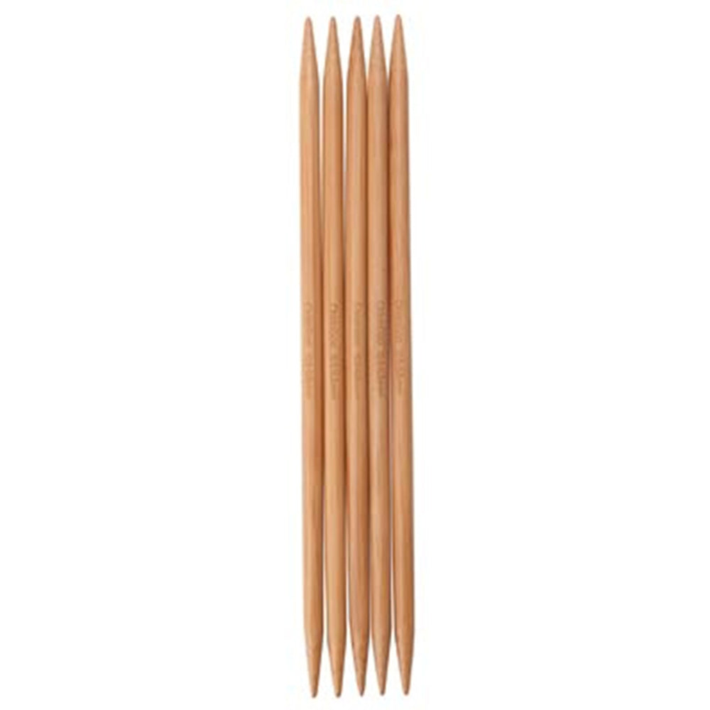 Double pointed needles Bamboo Patina (20 cm) 