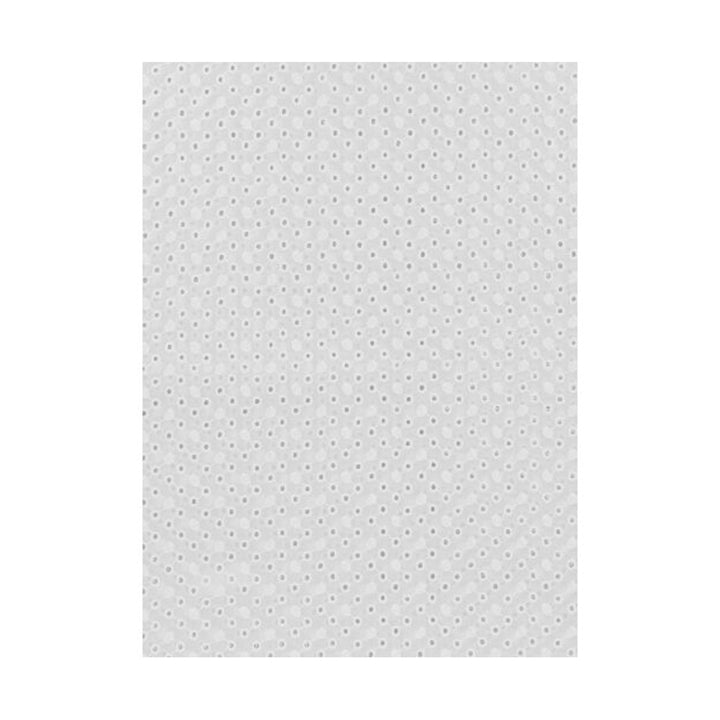 Coupon of English polka dot embroidery fabric 100 x 135 cm - 31106