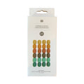 24 wooden macramé beads - 500230