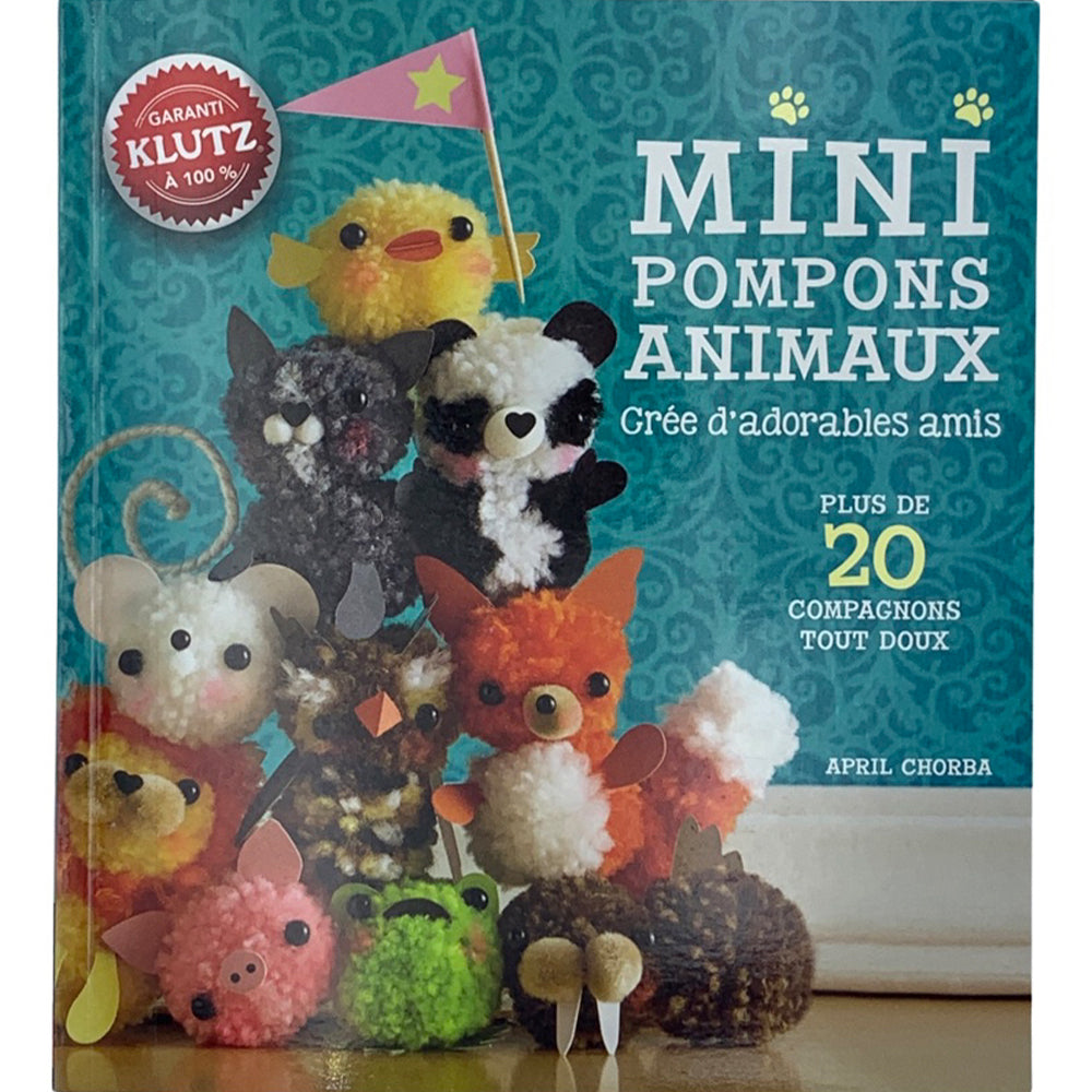 Mini animal pompoms