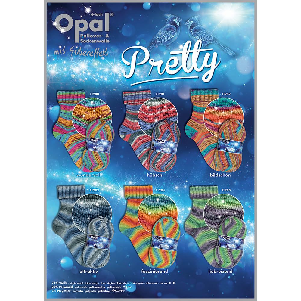 Pretty - 4 ply - Opal