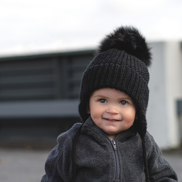 M Knitting Pattern - Nordic hat for baby