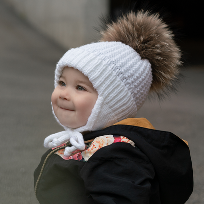 M Knitting Pattern - Nordic hat for baby