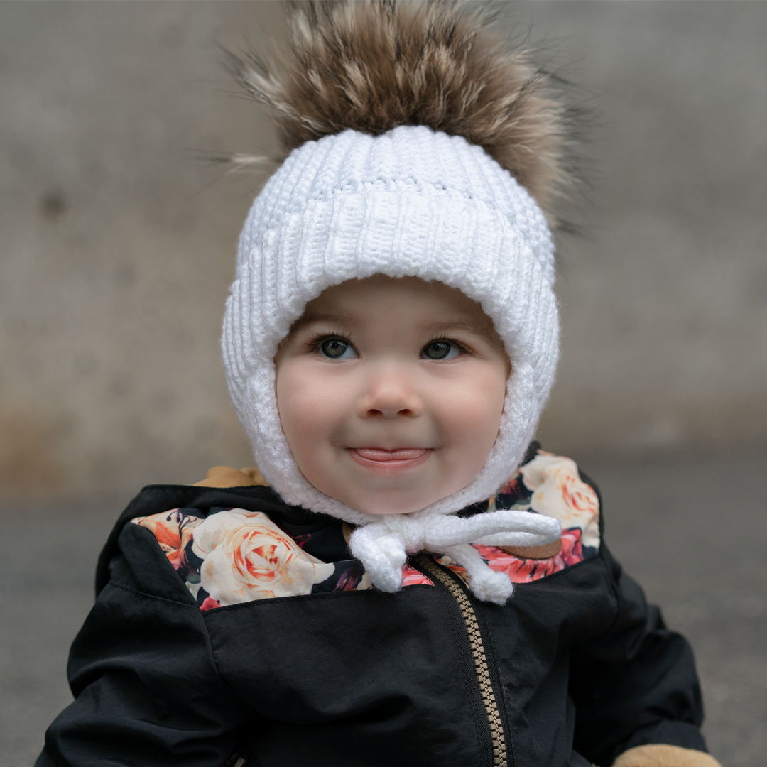 M Knitting Pattern - Nordic hat for baby