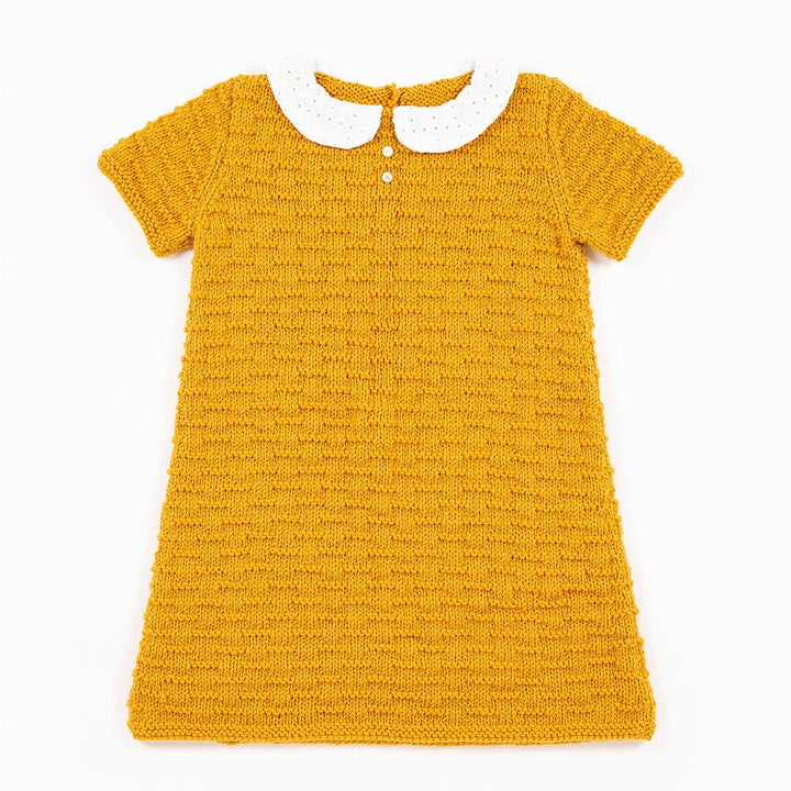 Kit Bergère de France - Robe avec col en broderie anglaise