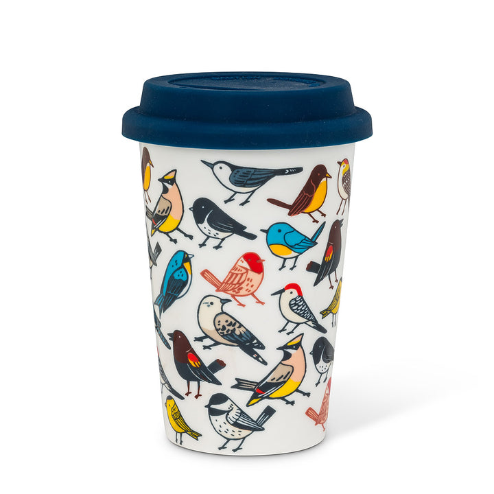 Tasse réutilisable avec couvercle en silicone