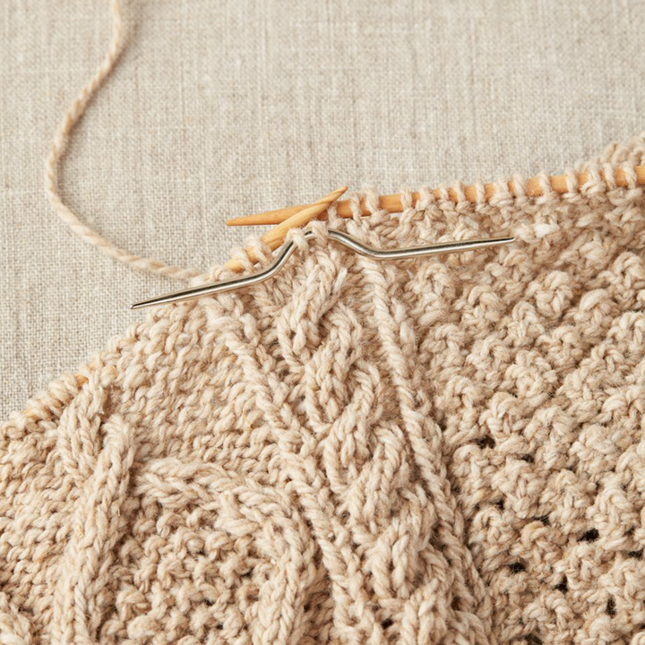 Aiguilles incurvées - Curved Cable Needles