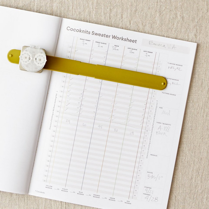 Journal de feuilles de travail - Sweater Worksheet Journal