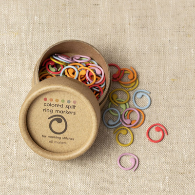 Marqueurs de mailles (anneau fendu) - Colored Split Ring Markers