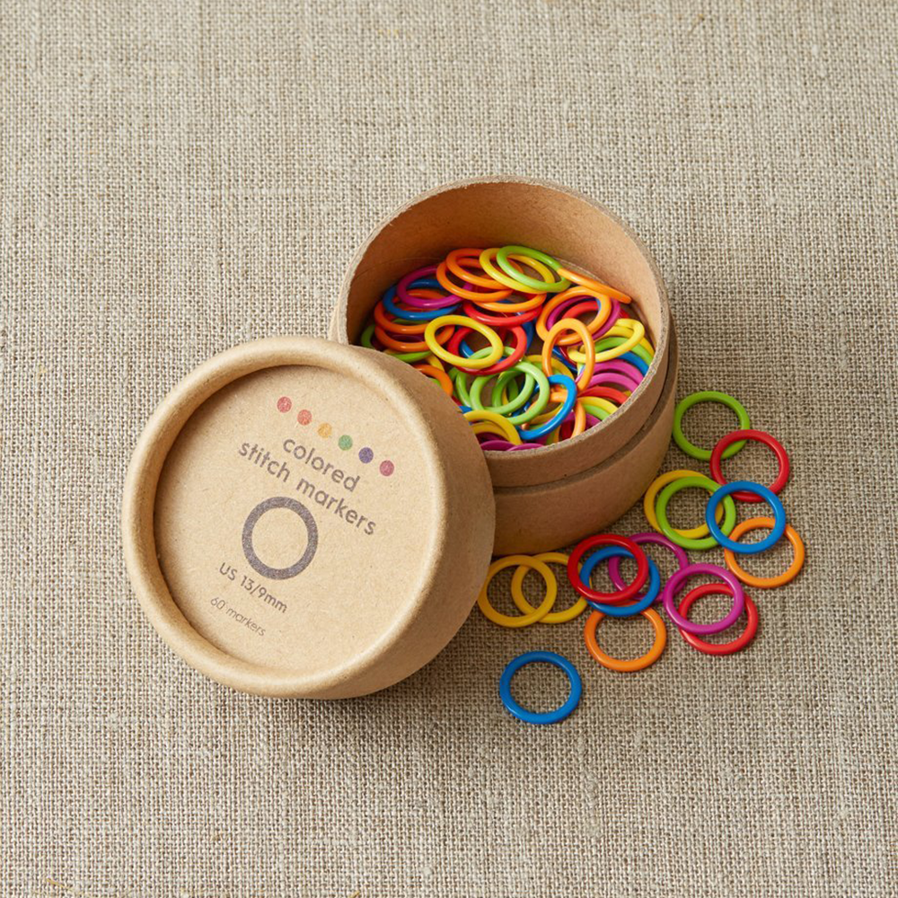 Anneaux marqueurs colorés - Colorful Ring Stitch Markers
